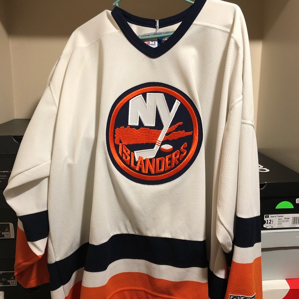 CCM vintage by islanders hockey jersey